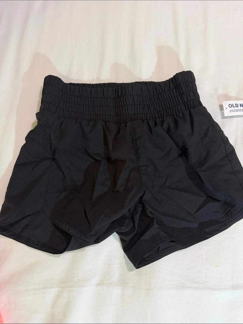 🏃‍♀️ Old Navy Girl’s Athletic Shorts - Black & Coral